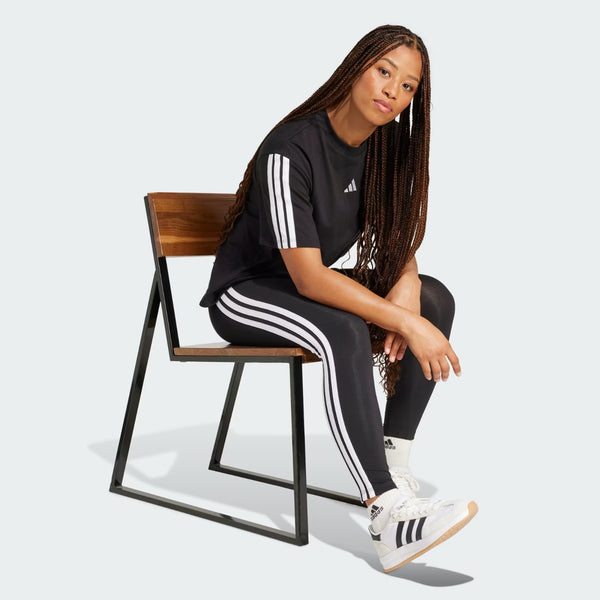 ADIDAS SPORTSWEAR ESSENTIAL 3-STRIPE LEGGING - BLACK